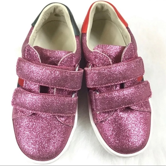 gucci sparkly trainers